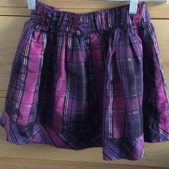 Purple Plaid Skirt - Picture 4 of 6